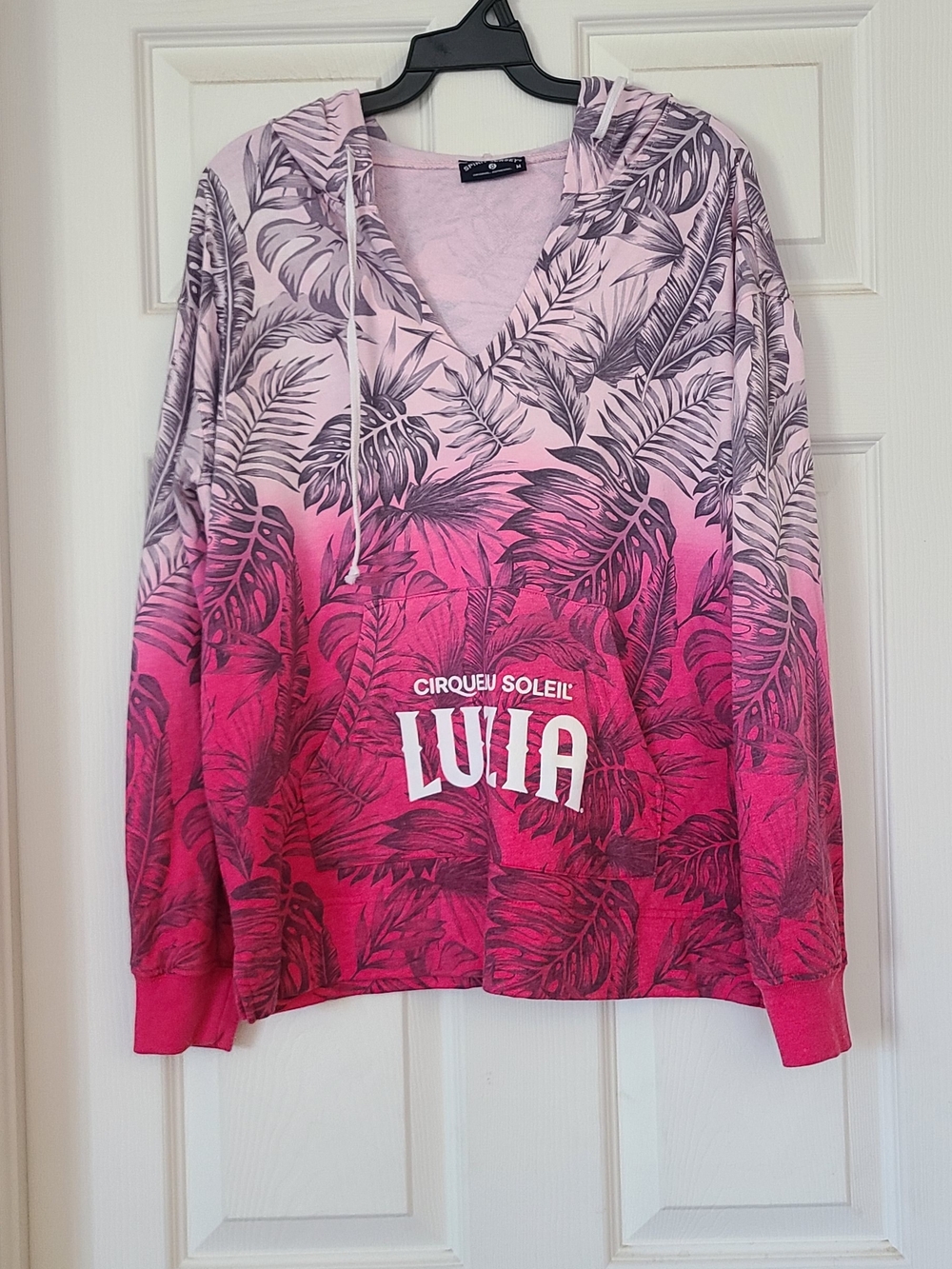 Cirque du Soleil Luzia Pink Ombre Hoodie Sweater